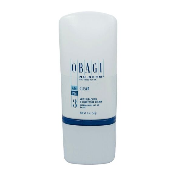 Obagi Nu Derm Clear #3 Skin Brightening & Corrector Cream - 2 oz / 57g